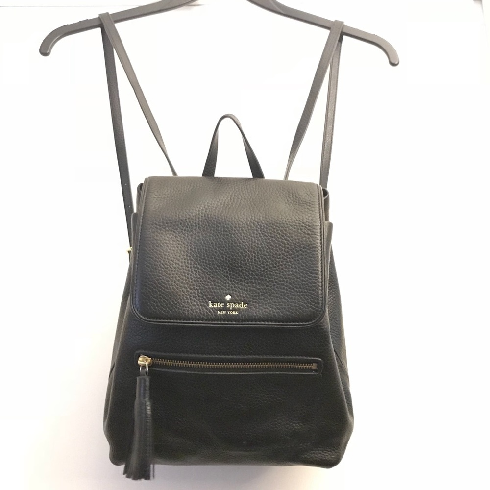 Authentic KATE SPADE Kacy black backpack